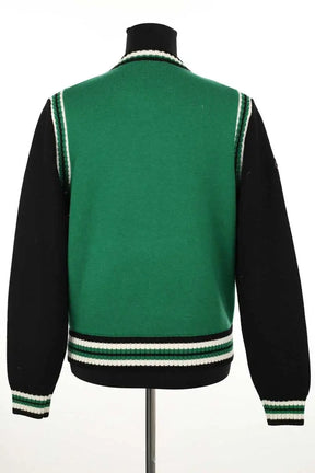Gilet Maje Vert en Coton