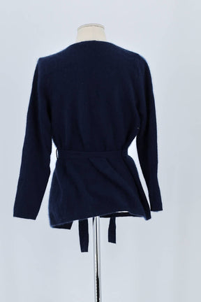 Gilet Majestic Filatures Marine en Laine