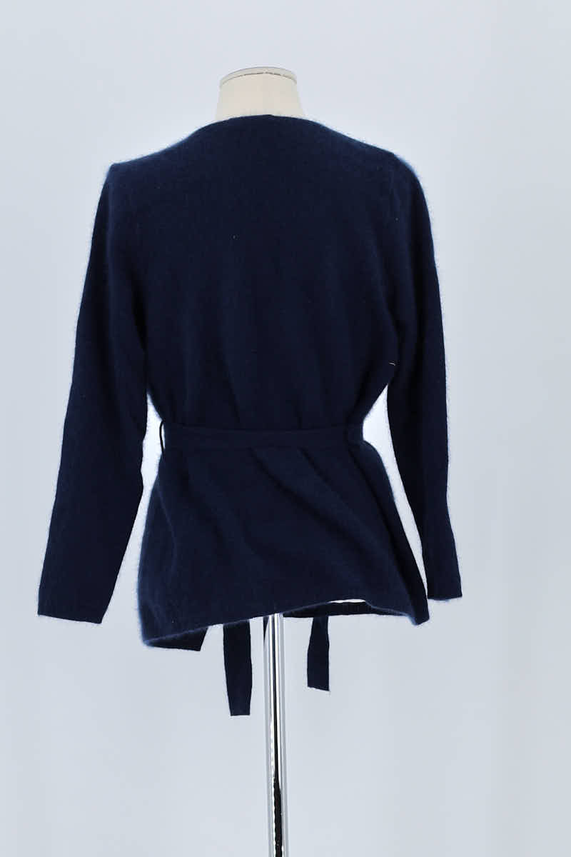Gilet Majestic Filatures Marine en Laine