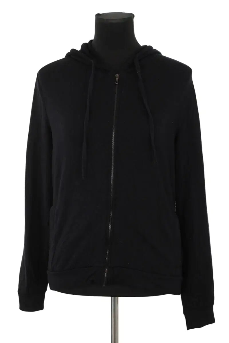 Gilet Majestic Filatures Noir en Viscose, taille M - Seconde Main