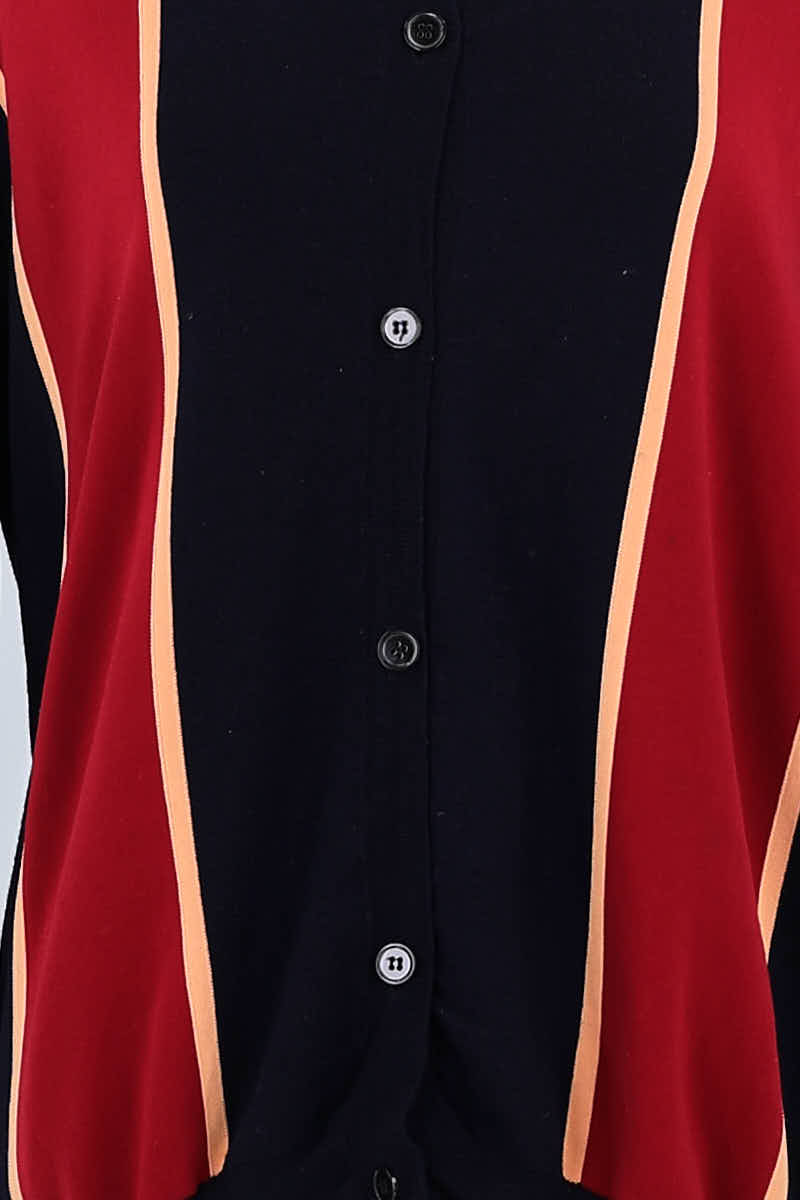 Gilet Marni Marine en Laine