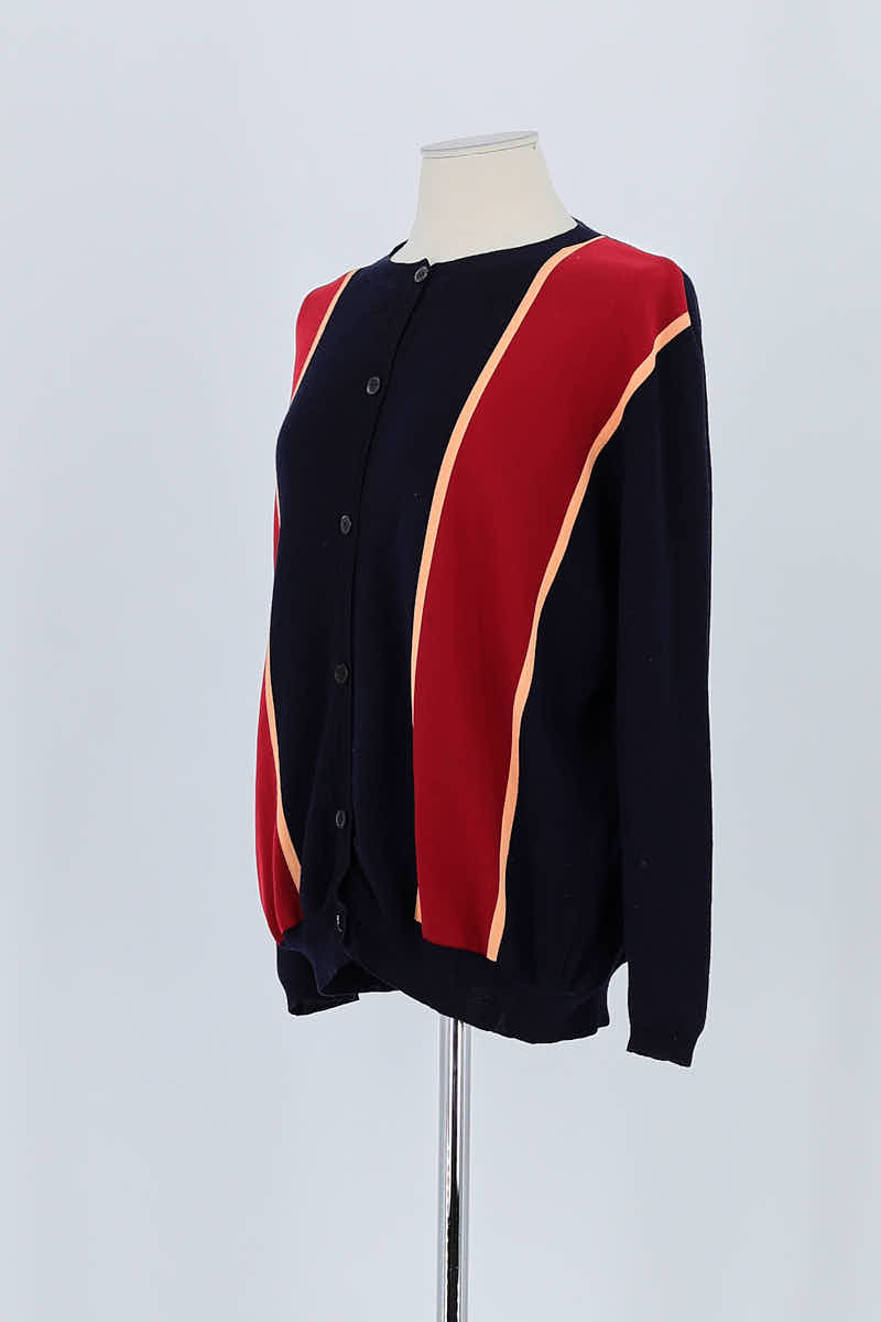 Gilet Marni Marine en Laine