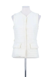 Gilet Max & Moi Beige en Synthétique, taille XS - Seconde Main