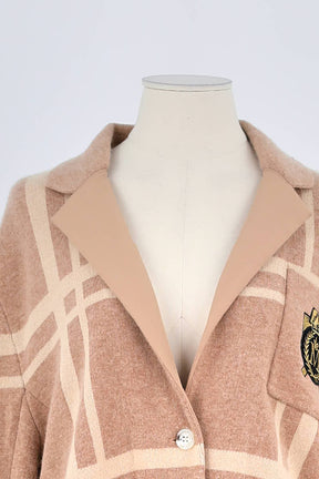 Gilet Max & Moi Marron en Laine