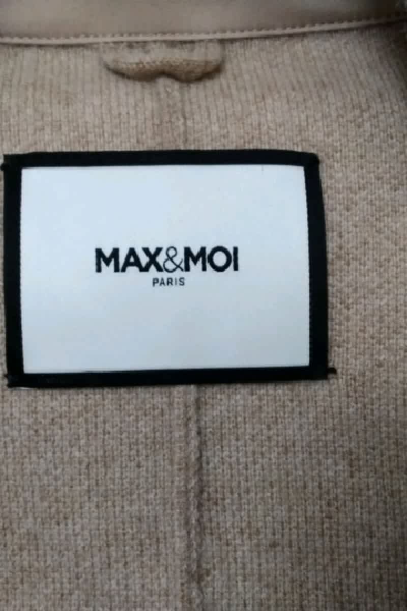 Gilet Max & Moi Marron en Laine