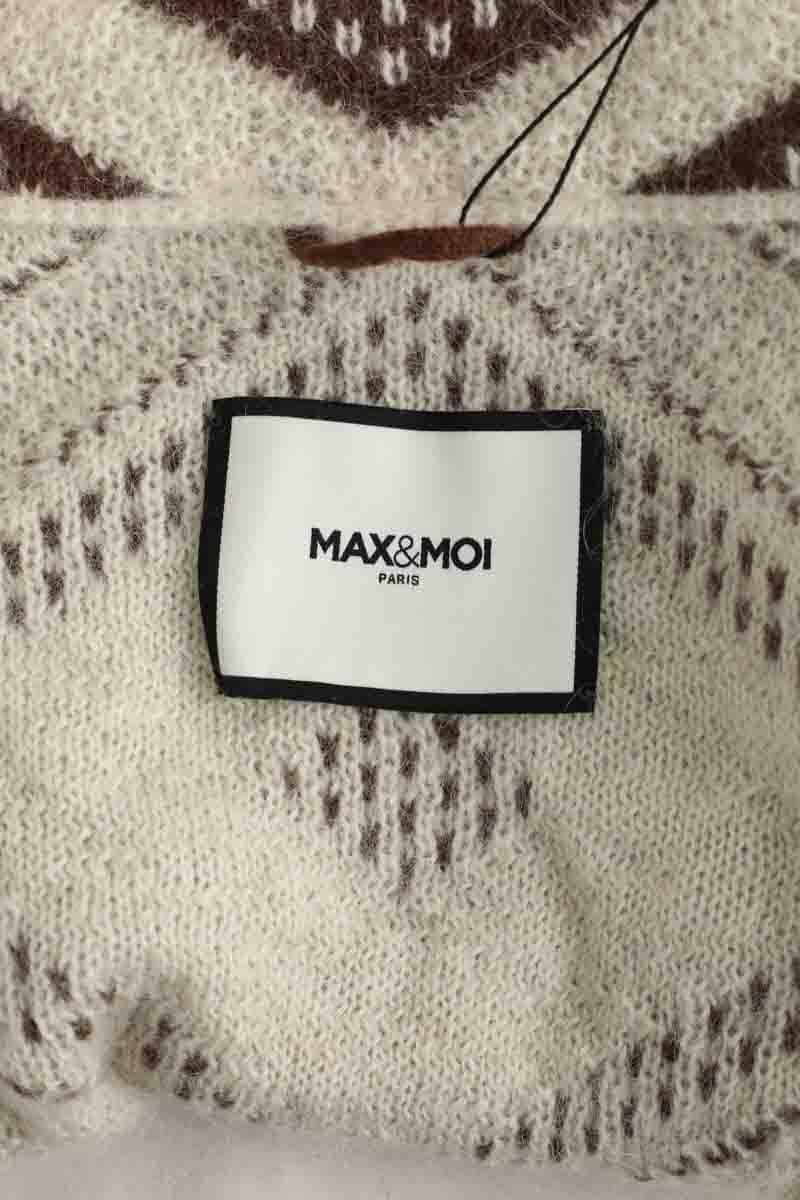 Gilet Max & Moi Marron en Laine
