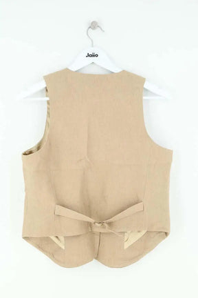 Gilet Mes Demoiselles Garbo Doré en Lin