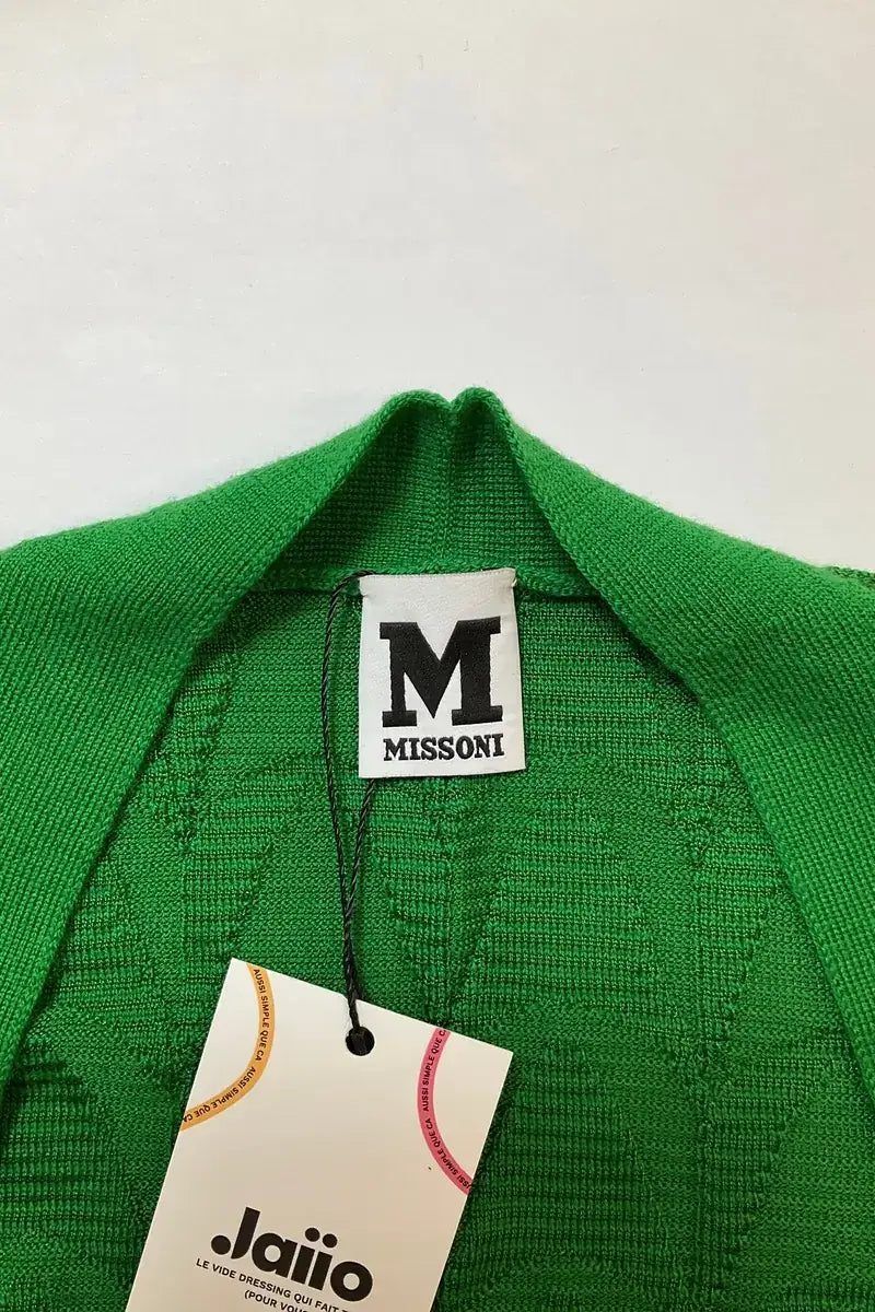 Gilet Missoni Vert en Laine
