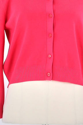 Gilet Patrizia Pepe Rose en Viscose