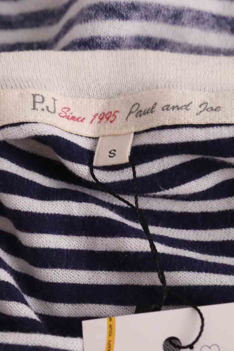 Gilet Paul & Joe Bleu en Coton
