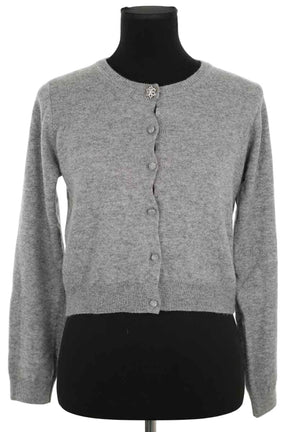 Gilet Paule Ka Gris en Cachemire, taille M - Seconde Main