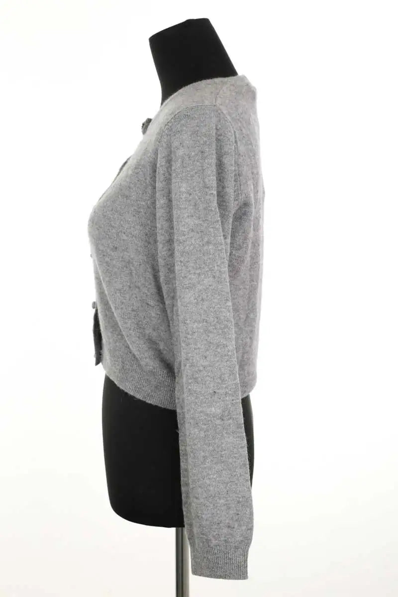 Gilet Paule Ka Gris en Cachemire