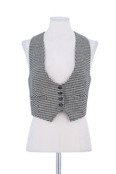 Gilet Pinko Noir en Synthétique, taille S - Seconde Main
