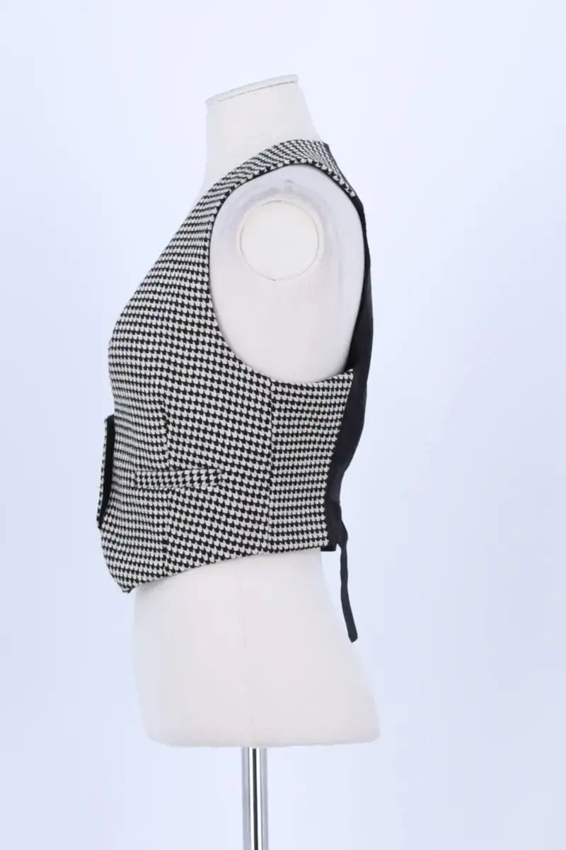 Gilet Pinko Noir en Synthétique