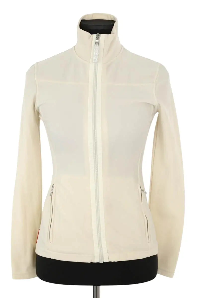 Gilet Prada Ecru en Synthétique, taille S - Seconde Main