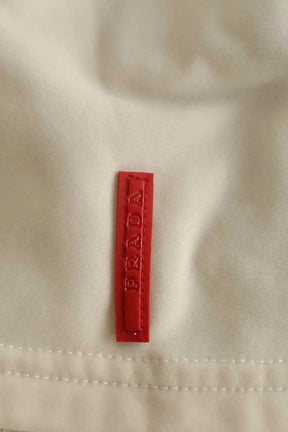 Gilet Prada Ecru en Synthétique