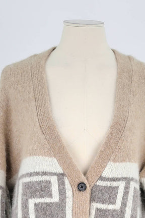 Gilet Rails Beige en Laine