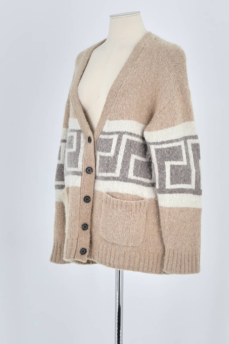 Gilet Rails Beige en Laine