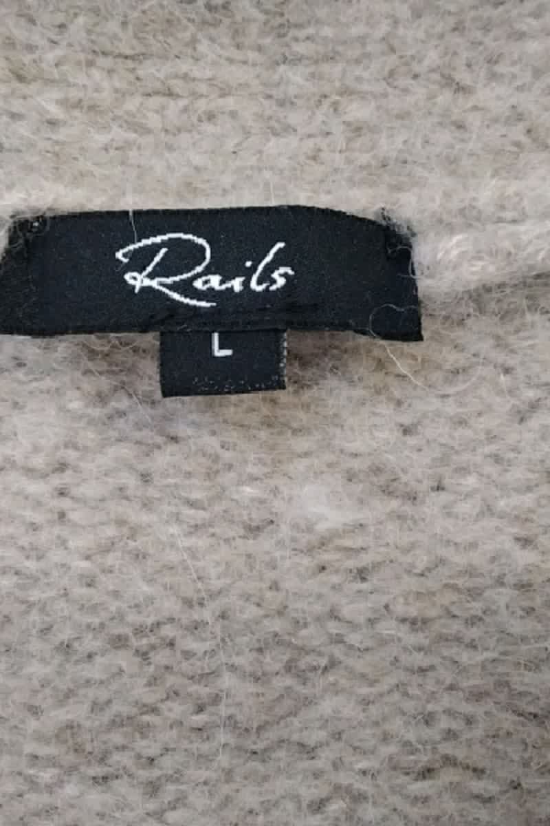 Gilet Rails Beige en Laine