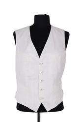 Gilet Ralph Lauren Blanc en Coton, taille L - Seconde Main