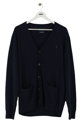 Gilet Ralph Lauren Marine en Laine, taille XXL - Seconde Main
