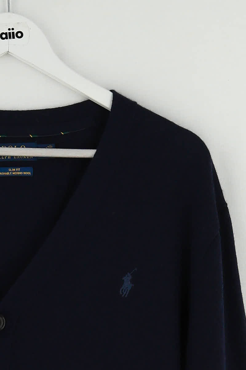 Gilet Ralph Lauren Marine en Laine