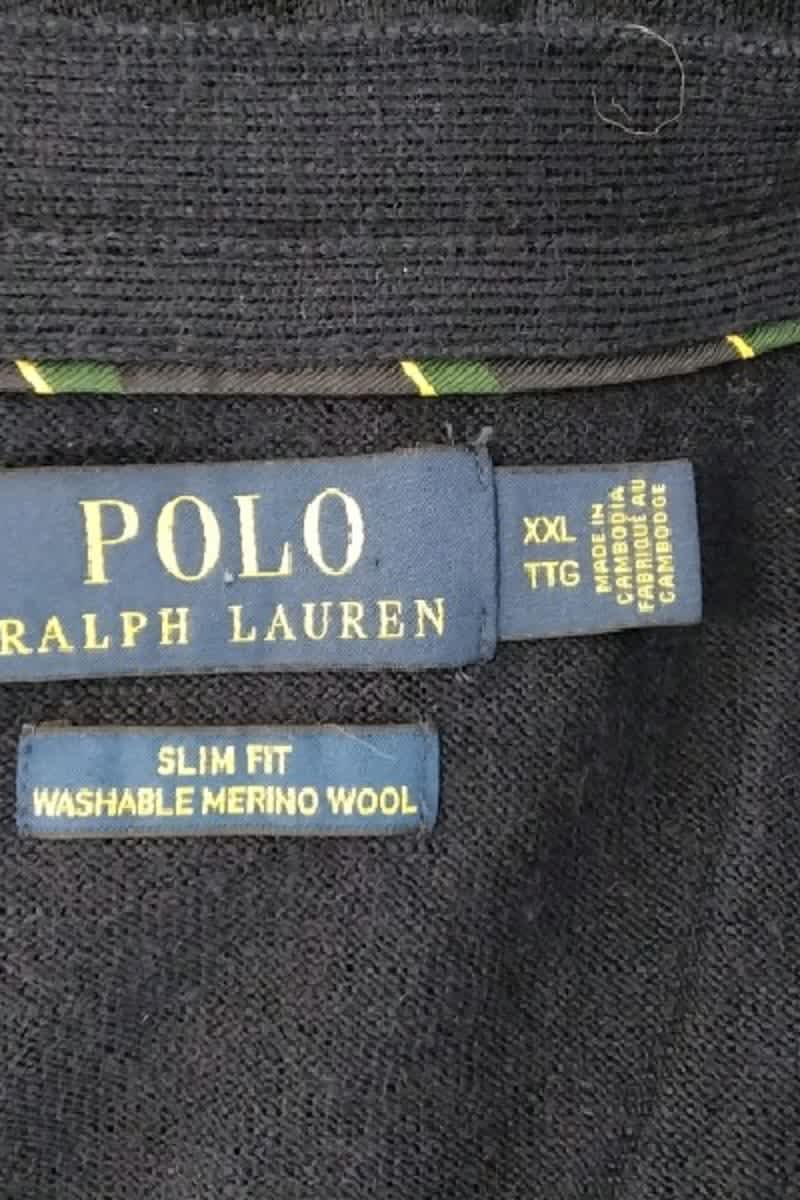 Gilet Ralph Lauren Marine en Laine