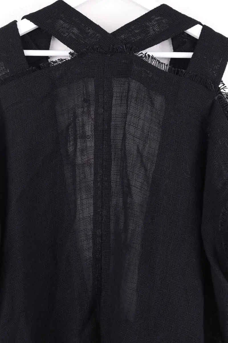 Gilet Roland Mouret Noir en Coton