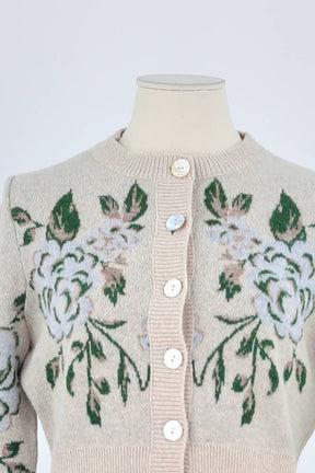 Gilet Rouje Beige en Laine