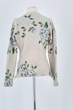 Gilet Rouje Beige en Laine