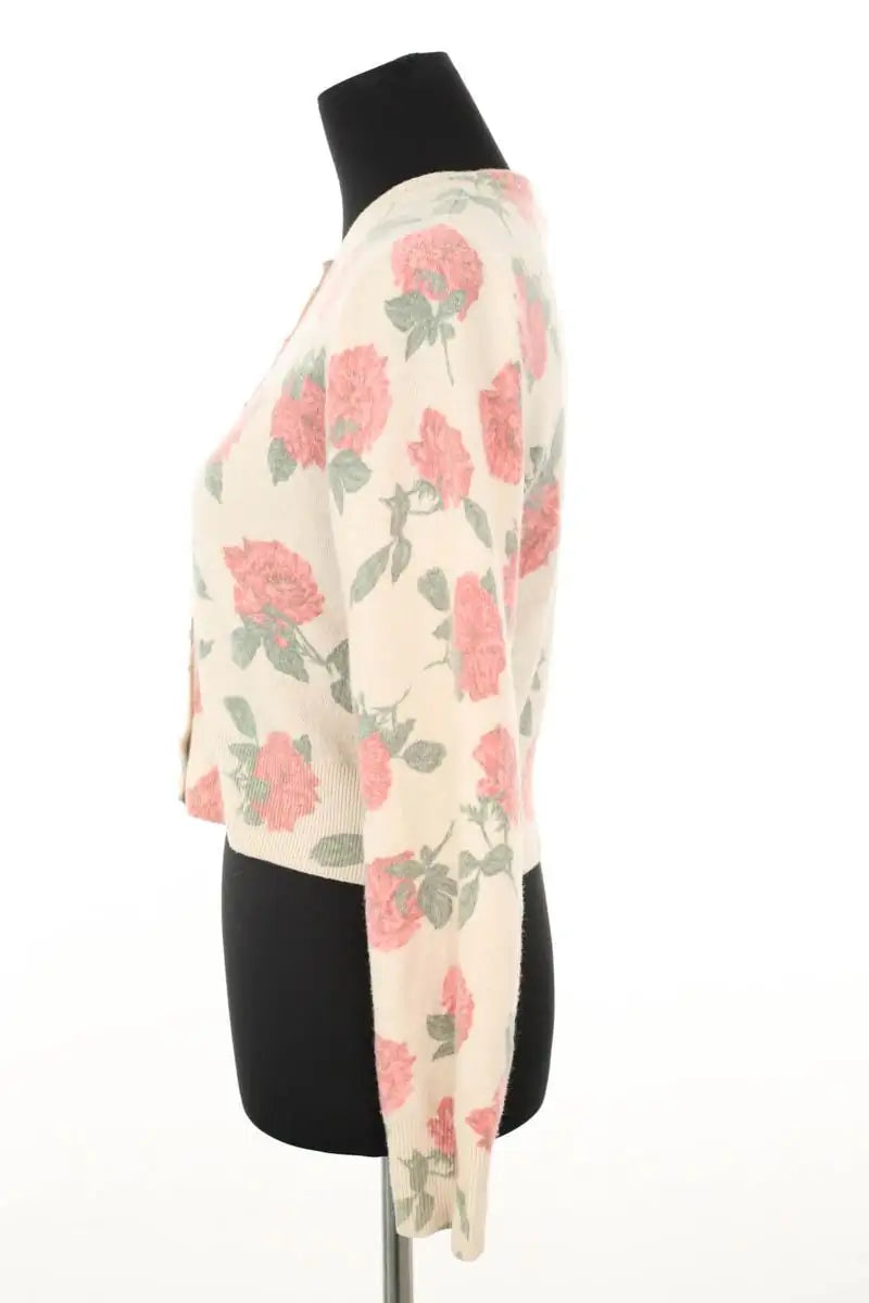 Gilet Rouje Beige en Laine