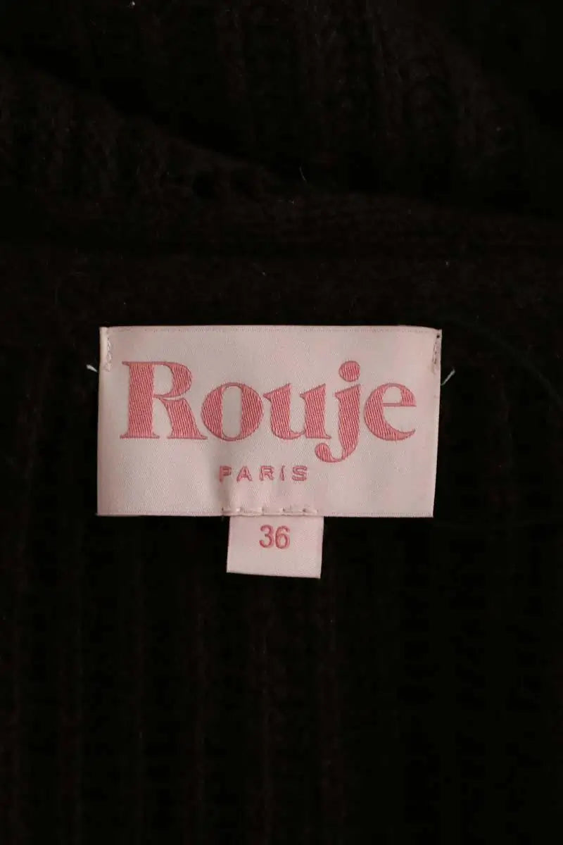 Gilet Rouje Marron en Coton