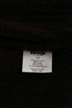 Gilet Rouje Marron en Coton