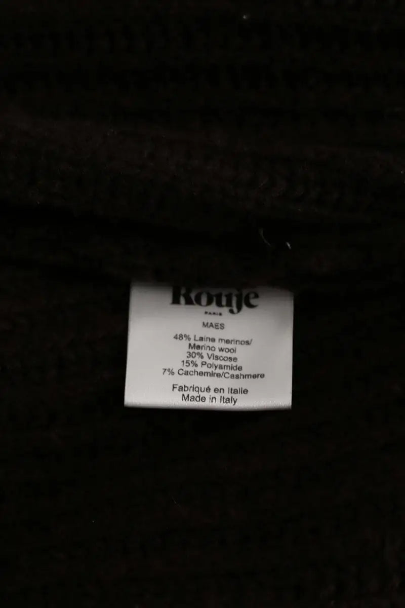 Gilet Rouje Marron en Coton
