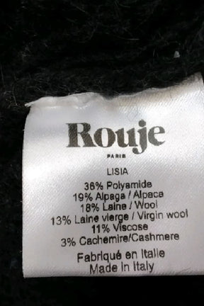 Gilet Rouje Noir en Polyamide