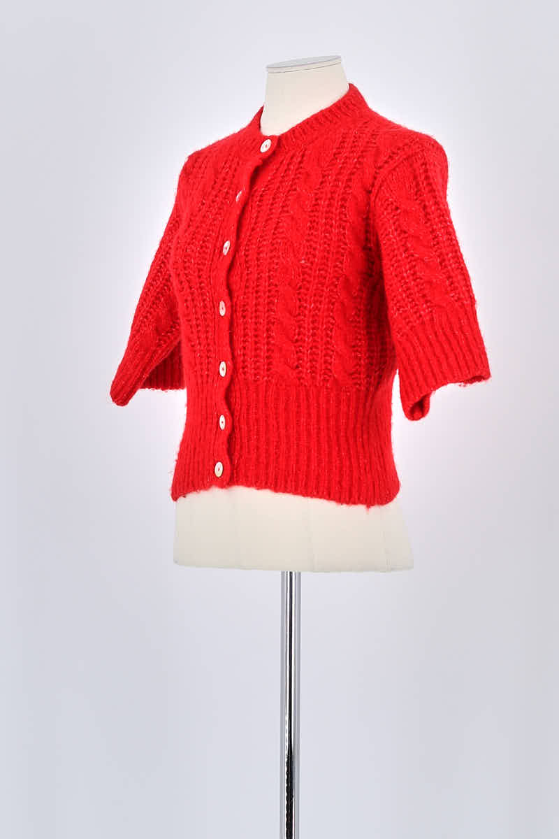 Gilet Rouje Rouge en Laine