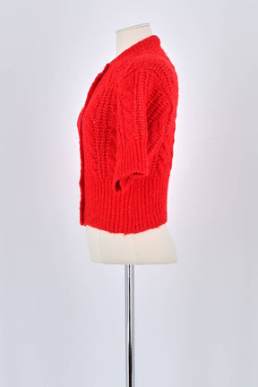 Gilet Rouje Rouge en Laine