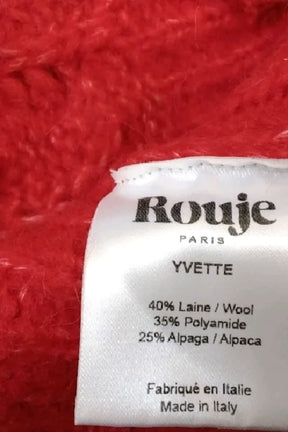 Gilet Rouje Rouge en Laine