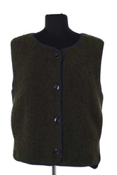 Gilet Sacrécoeur Vert en Laine, taille S - Seconde Main