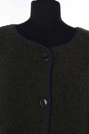 Gilet Sacrécoeur Vert en Laine