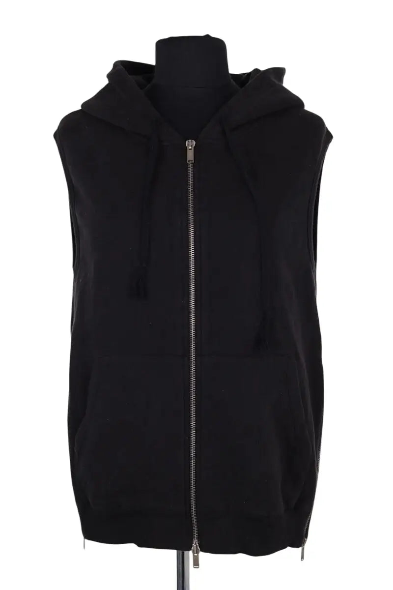 Gilet Saint Laurent Noir en Coton, taille S - Seconde Main