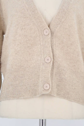 Gilet Sandro Beige en Laine