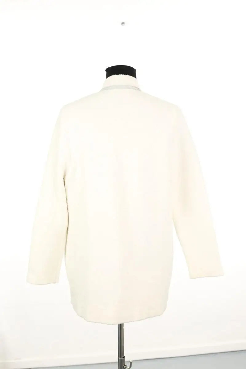 Gilet Sandro Blanc en Coton