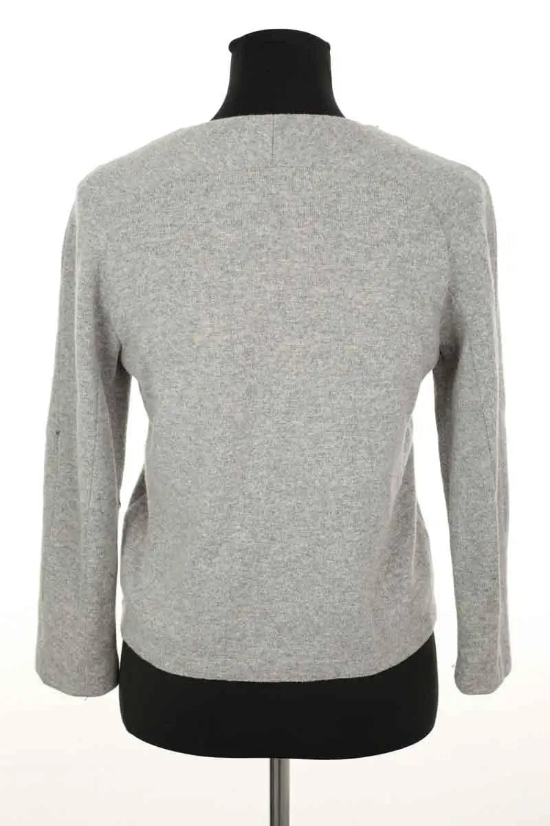 Gilet Sandro Gris en Laine