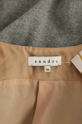 Gilet Sandro Gris en Laine