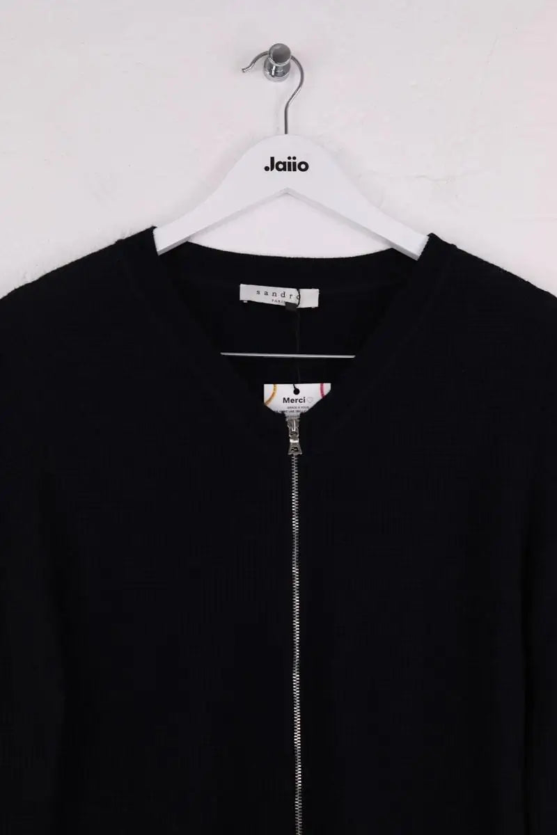 Gilet Sandro Marine en Laine