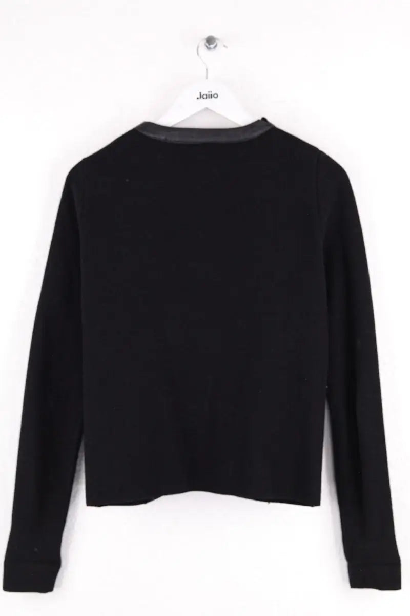 Gilet Sandro Noir en Laine