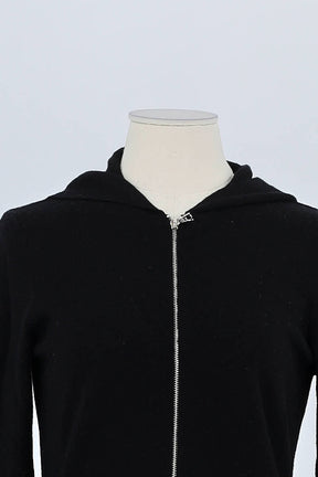 Gilet Sandro Noir en Laine