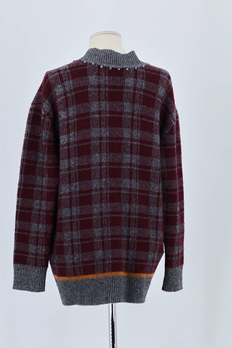 Gilet Sandro Rouge en Viscose