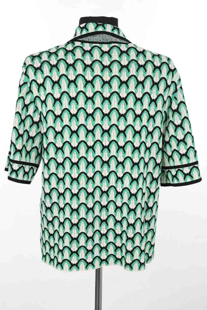 Gilet Sandro Vert en Viscose
